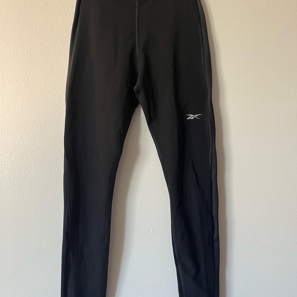 Reebok XS Black Recycled Leggings